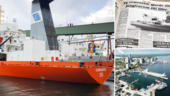 ”Kultstämplade” Slite-fartyget ger sig ut på världshaven
