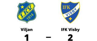 IFK Visby vann på bortaplan mot Viljan