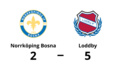 Trots underläge - seger för Loddby mot Norrköping Bosna