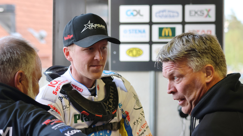 Timo Lahti svarade för en stark debut för Dackarna och trivs med att få jobba med Mikael Teurnberg igen.