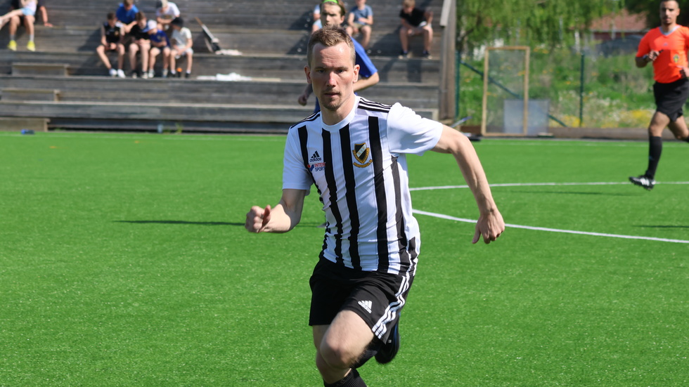 Daniel Karlsson gjorde mål i Rimforsas seger.