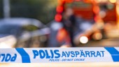 Grävmaskin välte – man omkom