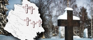 Hela listan – begravningsplatser hotade av klimatförändringar • "I Norrbotten handlar det främst om översvämningar"