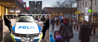 Rånförsök i centrala Visby • Ungdomar hotades med luftvapen