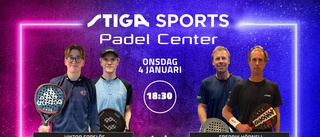 Se toppmötet från Stiga Sports Padel Center