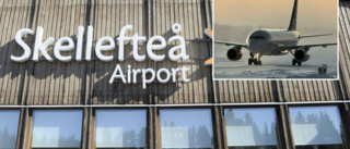 90-tal resenärer var fast på Skellefteå Airport – efter tekniskt fel • Har nu fått gå ombord på ersättningsflyg