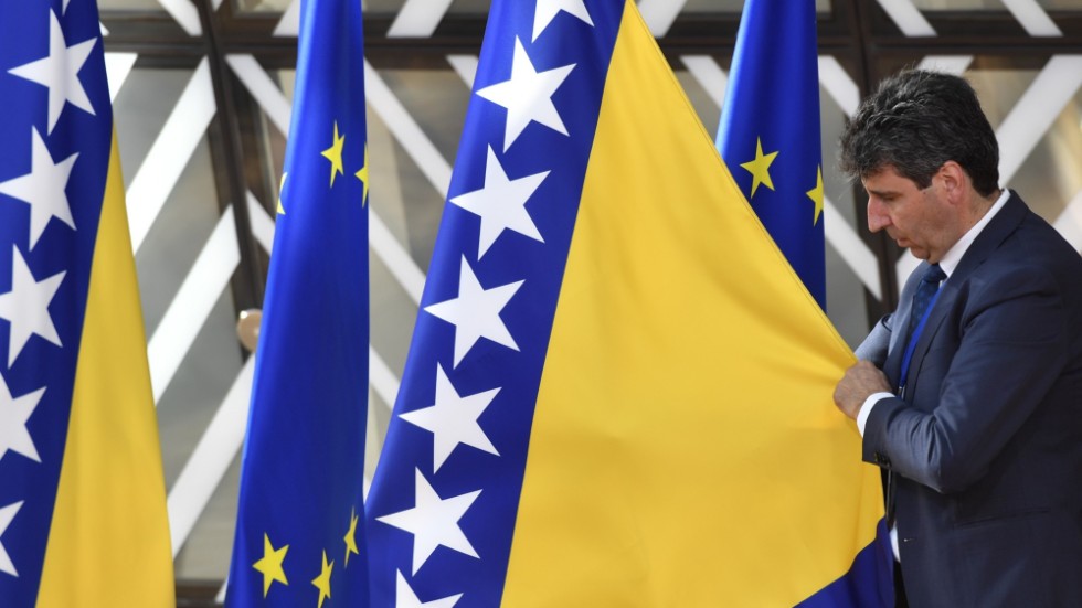 Bosnien och Hercegovina beviljas kandidatstatus till EU. Arkivbild.