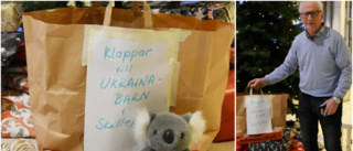 Föreningen Rotary vill skänka julklappar till ukrainska barn i Skellefteå – en julklappssäck till barnen finns på Scandic: ”De får julklapparna på julafton”
