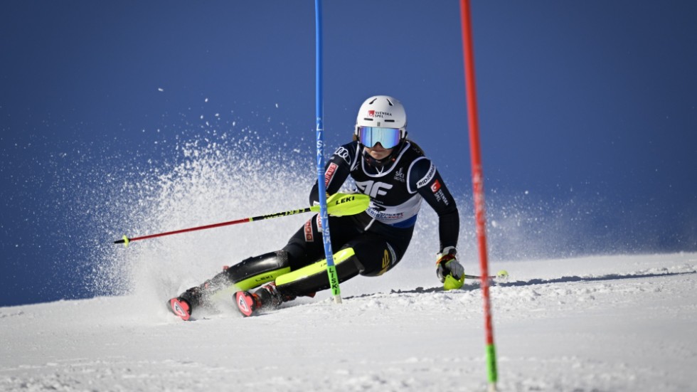 Hanna Aronsson Elfman kom tia i VM-slalomen i Méribel där Sara Hector blev bästa svenska på sjunde plats.