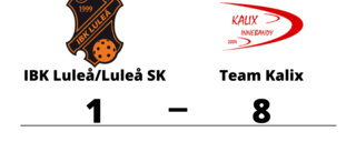 Storseger för Team Kalix borta mot IBK Luleå/Luleå SK