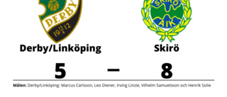 Derby/Linköping föll mot Skirö på hemmaplan