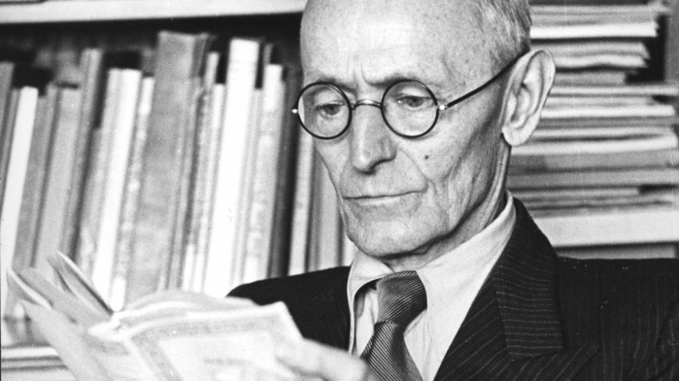Hermann Hesse ansågs först vara för pacifistisk för Nobelpriset, enligt en ny avhandling. Arkivbild.