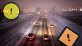 SMHI:s varning: Nytt kraftigt snöfall på väg mot Sörmland ✓Halklarm inför kvällen: "Även där det inte snöar"
