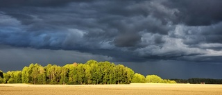 Dagens bild, Mörka moln över östgötaslätten