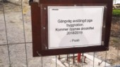 Insändare: Strandpromenaden i Strängnäs blockerad för lång tid framåt