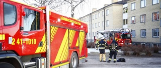 Vattenånga orsakade brandutryckning