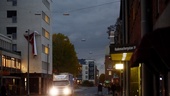 Mörker över Eskilstuna när belysningen slog ut