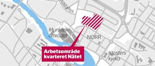 Nu saneras marken i kvarteret Nätet