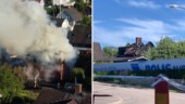 Villabranden i Lindö: Misstänkte mannen nu anhållen för mordbrand
