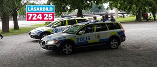 Polis sprejade stökig man i Stadsparken med pepparsprej