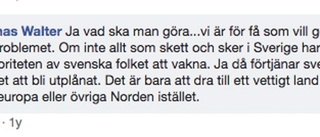 KD-politikern från Strängnäs avslöjad med högerextrema åsikter: "Svenska folket förtjänar att bli utplånat"
