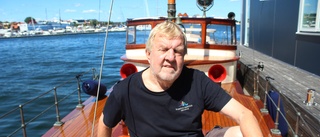 Richard räddade hundraårig skönhet från sjöbotten: "Jag är jäkligt envis" • Redo för nästa veckas båtfestival