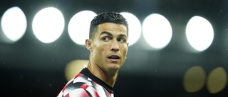 Ronaldo utanför Uniteds trupp till stormatchen