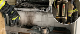 Friterande kvinna satte eld på köket: ✓Lägenheten rökfylldes ✓Stora brandskador ✓Döms för allmänfarlig vårdslöshet