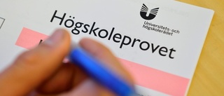 Nära rekord för högskoleprovet