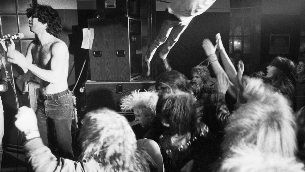 Fullt ös på publiken när Scream uppträdde på Skylten. "Bandet var svinbra", minns Correns Ola Fagerberg som senare samma kväll fick upplåta sin lilla lägenhet till hela bandet med följe för att de skulle ha någonstans att sova.