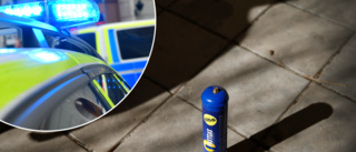 Polisens fynd i bilen – flera tuber lustgas: "Farligt"