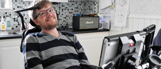 Fredrik lever med ALS: ”Det finns de som har det värre än mig”