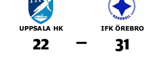 Förlust för Uppsala HK hemma mot IFK Örebro