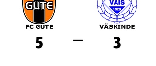 FC Gute vann hemma mot Väskinde