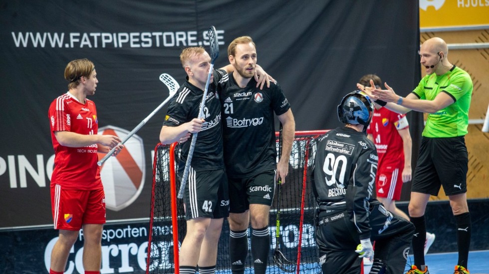 Jesper Alm gjorde 3-3 för Linköping mot Dalen med ett zorromål.