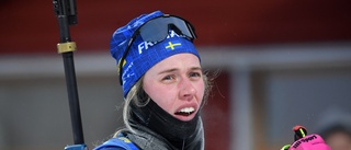 Elvira Öberg på pallen trots två bom