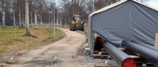 Avloppsledning stänger strandpromenaden