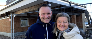 Deras kärlekshistoria började med en tryckare – på Centrumgården
