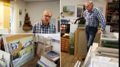 I 75-åriga konstnärens ateljé: "Så länge det är roligt är det ju bara att hålla i" • Gert-Ove Gustafsson är aktuell med ny utställning