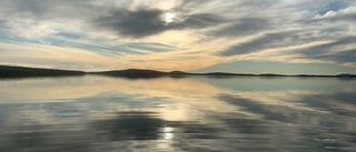 Läsarbilden: Vacker vy över sjön Storavan