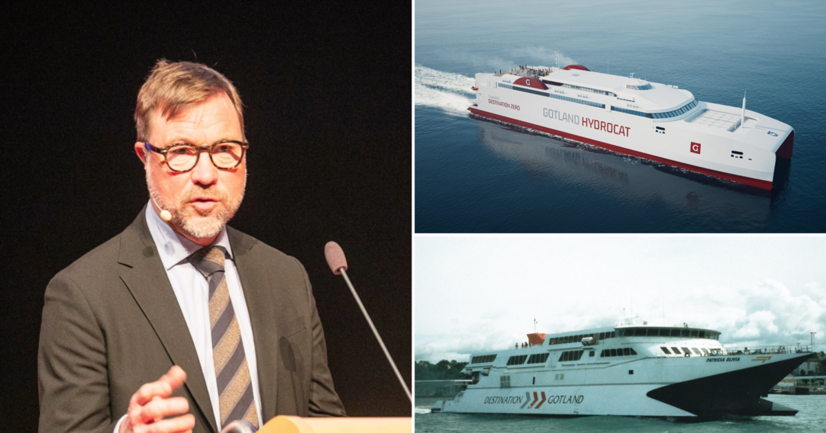 Efter mardrömsbåtarna – nu bygger Gotlandsbolaget ny katamaran • Vd:n ...