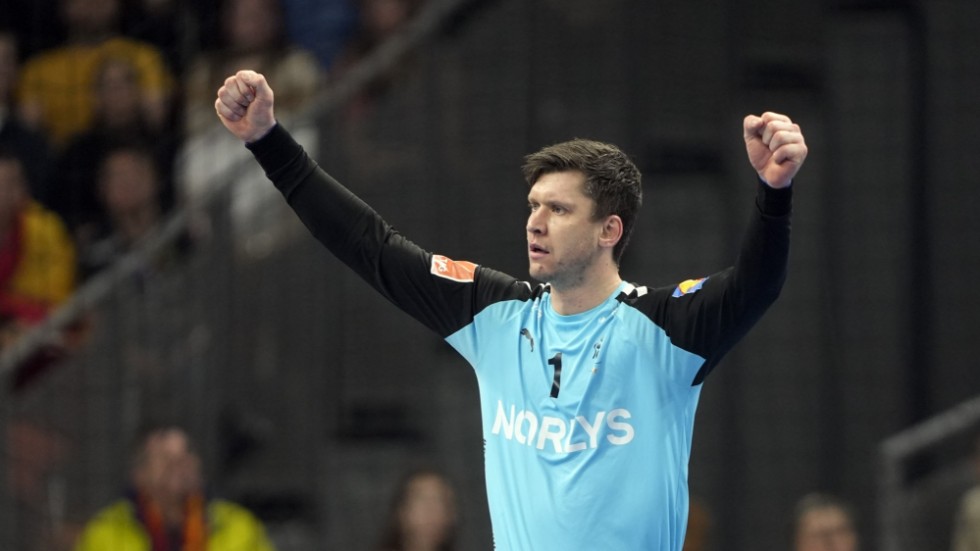 Niklas Landin var viktig i målet när Danmark nådde final.