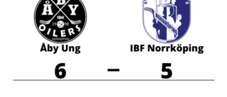 Äntligen seger för Åby Ung mot IBF Norrköping