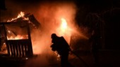 TV: Se brandmännens dramatiska arbete vid branden