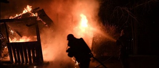 TV: Se brandmännens dramatiska arbete vid branden