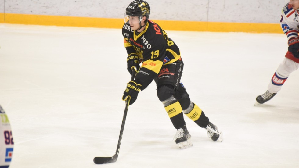 Anton Carlsson är redo för slutspel med Vimmerby Hockey.