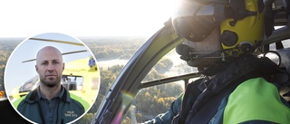 På liv och död när Tore, 37, flyger ambulanshelikopter: "Vi åker på de värsta sakerna i hela Sverige"