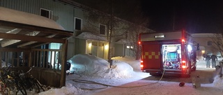Lägenheter rökskadade efter branden på Porsön