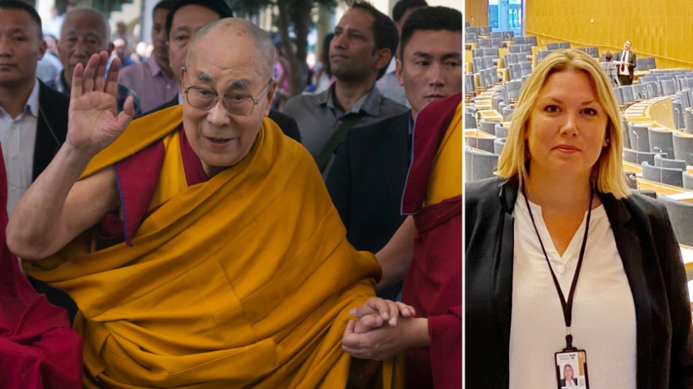 "Jag hoppas att hans hälsa håller så att vi verkligen får träffa honom. Han är över 80 år så det finns alltid en risk att han inte kommer kunna ta emot oss", säger Marie Nicholson (M) som från 30 augusti till 6 september ska åka till Indien för att bland annat träffa Dalai Lama.