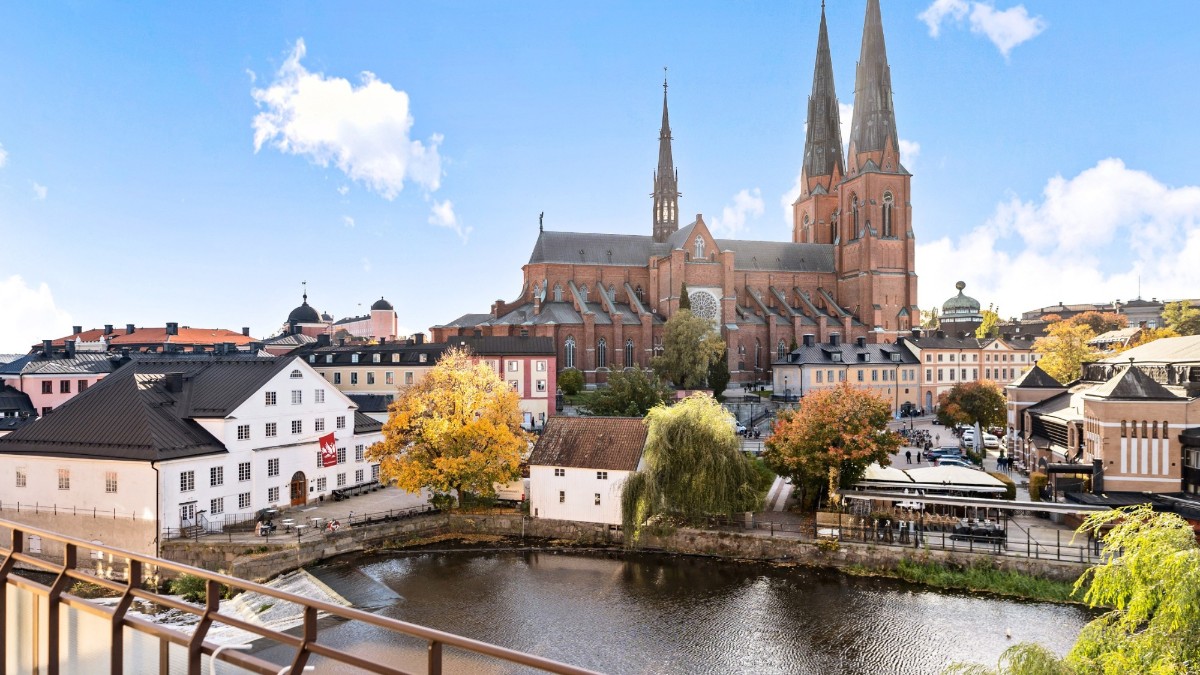 Här är de dyraste lägenheterna i Uppsala Två balkonger 